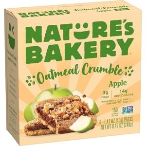 Nature's Bakery Apple Oatmeal Crumble Bars, 1.41 Oz