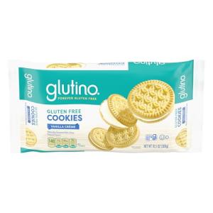 Glutino Vanilla Creme Cookies - 12 Pack, 10.6 Oz