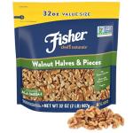 Fisher Chef's Naturals Gluten Free Walnut Halves & Pieces