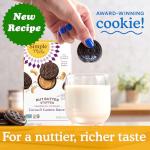 Simple Mills Cocoa Cashew Crème Sandwich Cookies - GF, Vegan, Healthy Snacks, 6.7 oz