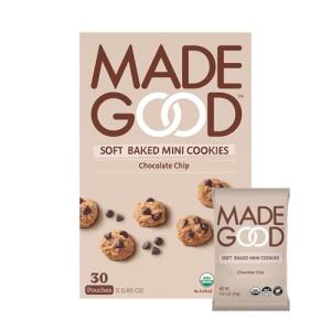 Gluten-Free Soft Baked Chocolate Chip Mini Cookies 30-Pack