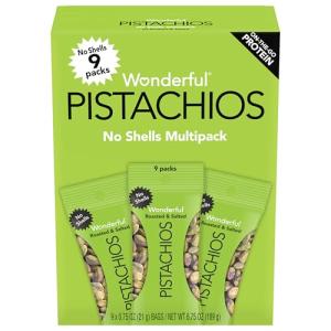 Wonderful Pistachios No Shells, Roasted & Salted, 0.75oz