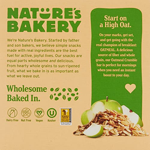 Nature's Bakery Apple Oatmeal Crumble Bars, 1.41 Oz