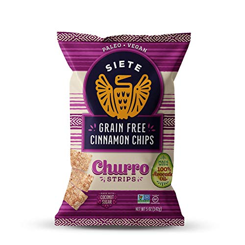 SIETE FAMILY FOODS Grain Free Churro Strips, 5oz