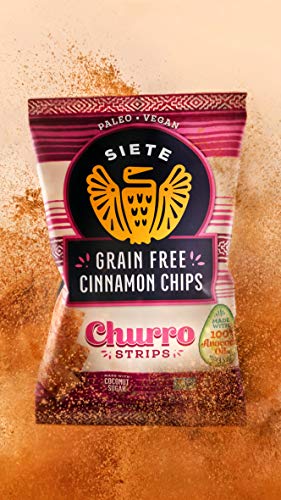 SIETE FAMILY FOODS Grain Free Churro Strips, 5oz