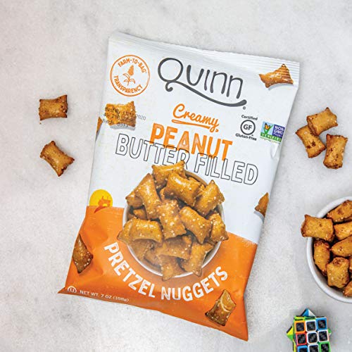 Quinn Snacks Gluten Free Peanut Butter Pretzels 7oz
