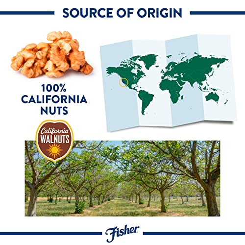 Fisher Chef's Naturals Gluten Free Walnut Halves & Pieces