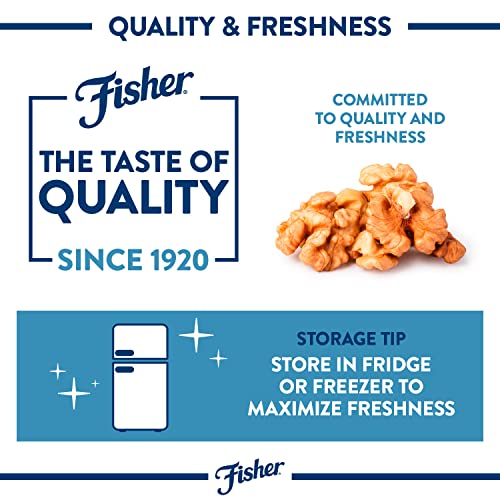 Fisher Chef's Naturals Gluten Free Walnut Halves & Pieces
