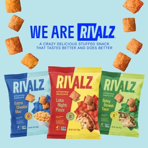 Rivalz Stuffed Snacks Variety Pack - Vegan & Nutritious