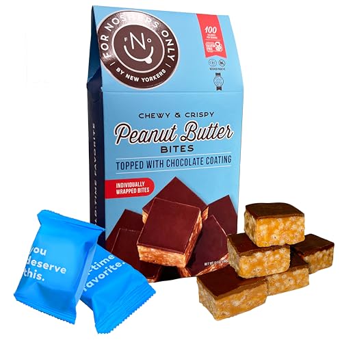 Chocolate-Coated Peanut Butter Bites - GF, Vegan, 100 Calories