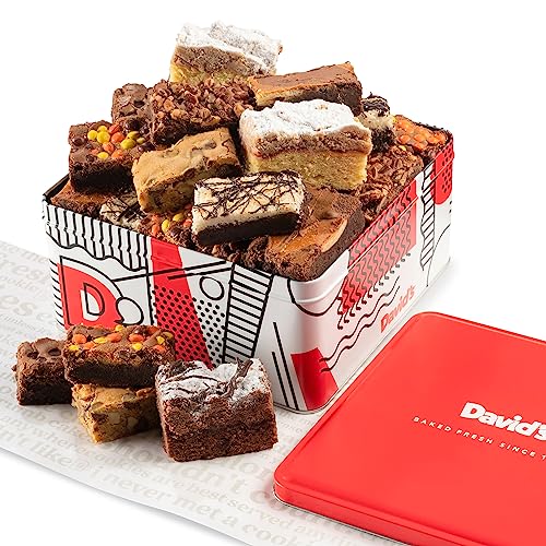 David's Cookies Gluten-Free Brownies & Crumb Cake Gift Tin
