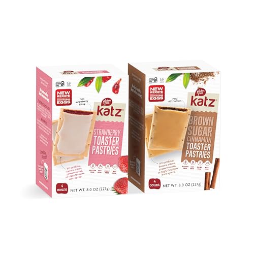 Katz Gluten Free Toaster Pastries Variety Pack, 8oz