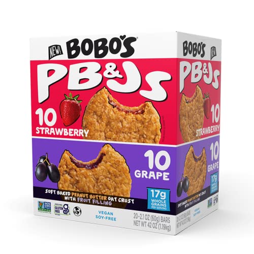 Bobo's Peanut Butter and Jelly Oat Variety Pack
