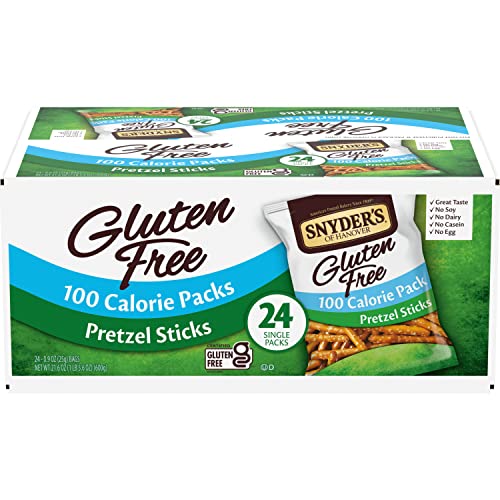 Snyder's Gluten Free Pretzel Sticks, 100 Calorie Packs