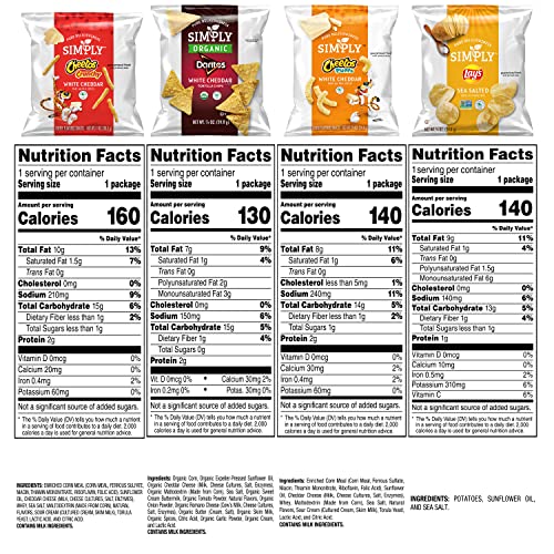 Gluten-Free Snack Variety Pack, 36 Packs, 0.875oz