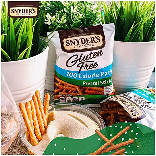 Snyder's Gluten Free Pretzel Sticks, 100 Calorie Packs