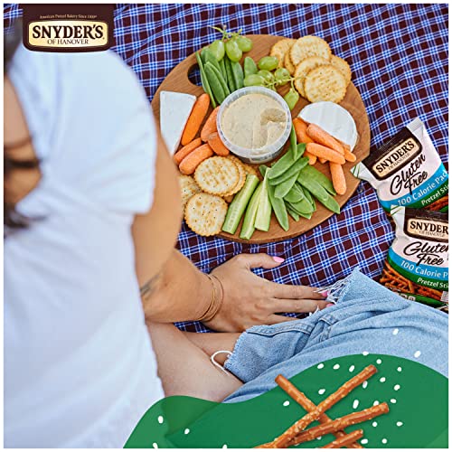 Snyder's Gluten Free Pretzel Sticks, 100 Calorie Packs