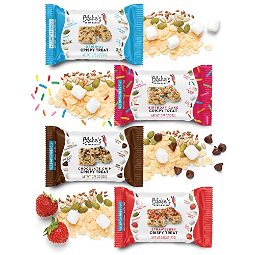 Blake's Birthday Cake Seed Crispy Treats - Nut-Free