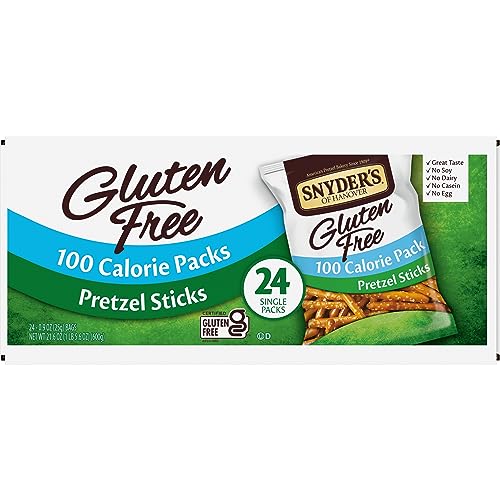 Snyder's Gluten Free Pretzel Sticks, 100 Calorie Packs