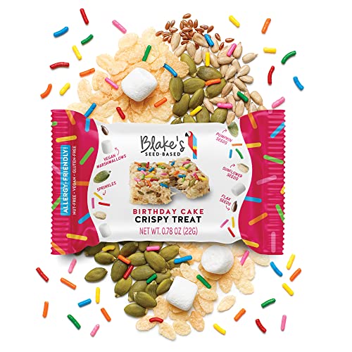 Blake's Birthday Cake Seed Crispy Treats - Nut-Free