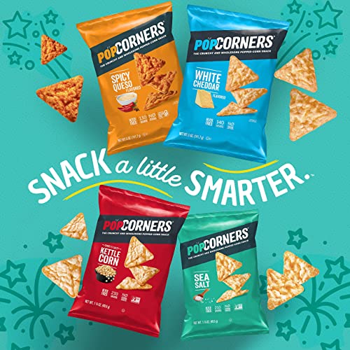 Gluten-Free PopCorners Sampler Pack: 6 Flavors, 1oz (20)