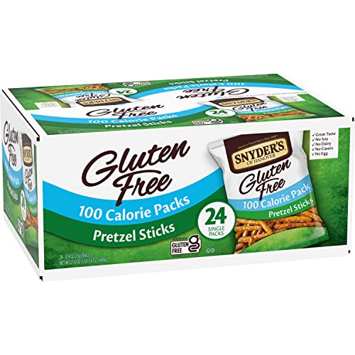 Snyder's Gluten Free Pretzel Sticks, 100 Calorie Packs