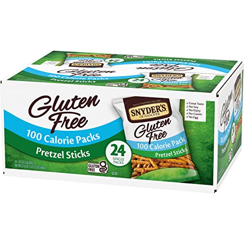 Snyder's Gluten Free Pretzel Sticks, 100 Calorie Packs