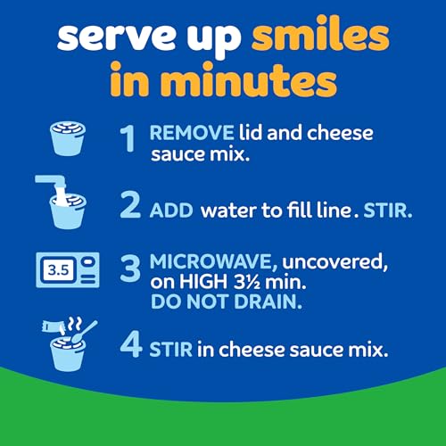 Kraft Gluten Free Mac & Cheese Dinner, 1.9 oz Cups (Pack of 4)