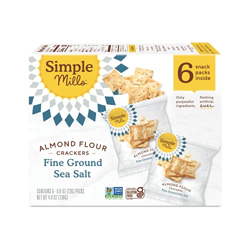 Simple Mills Almond Flour Crackers - Sea Salt Snacks