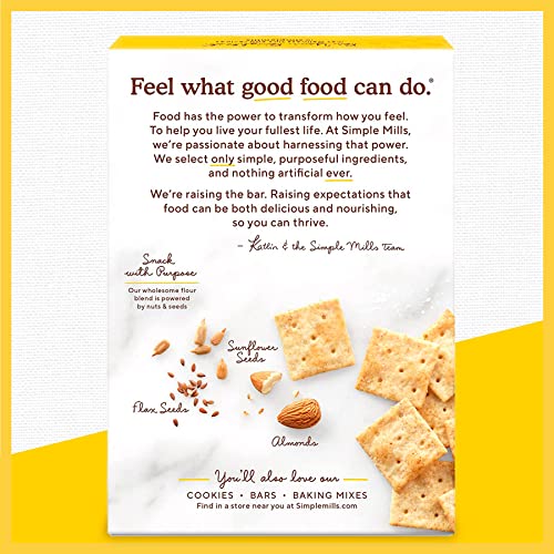 Simple Mills Almond Flour Sea Salt Crackers, 4.9oz