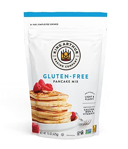 King Arthur Pancake Mix, Gluten Free, 15 oz
