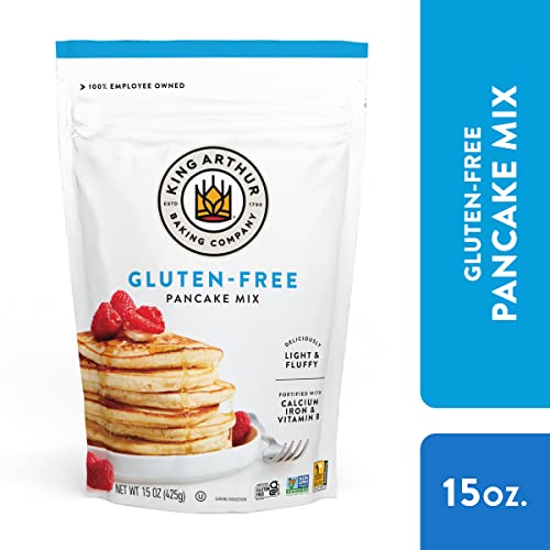 King Arthur Gluten Free Pancake Mix, 15 oz