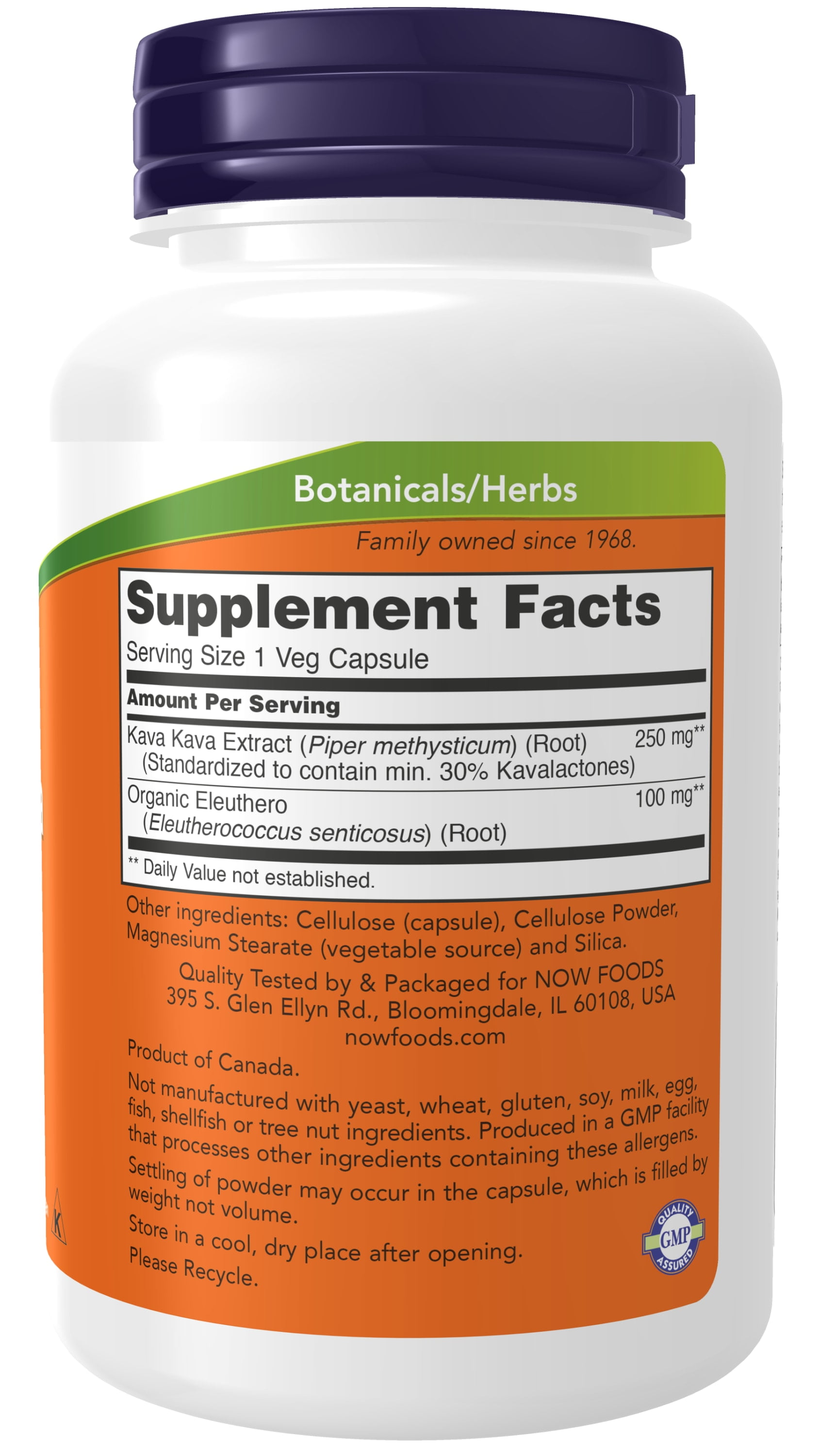 NOW Kava Kava Extract Capsules for Relaxation Blend