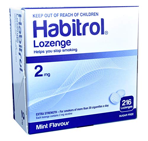 216 Habitrol Mint Flavor Nicotine Lozenges (2mg)