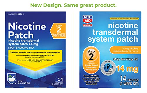 Nicotine Step 2 Patch - 14mg 14ct | Quit Smoking Aid