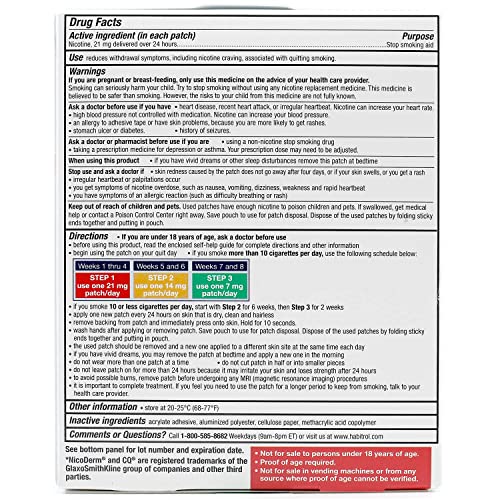 Nicotine Patches Step 1 - 21mg - 14 Count