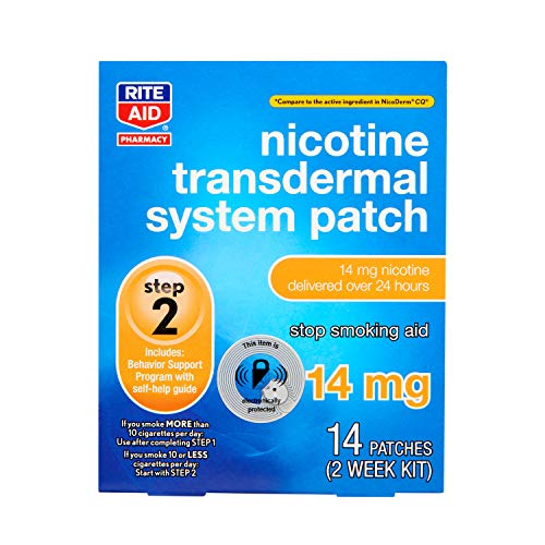 Nicotine Step 2 Patch - 14mg 14ct | Quit Smoking Aid