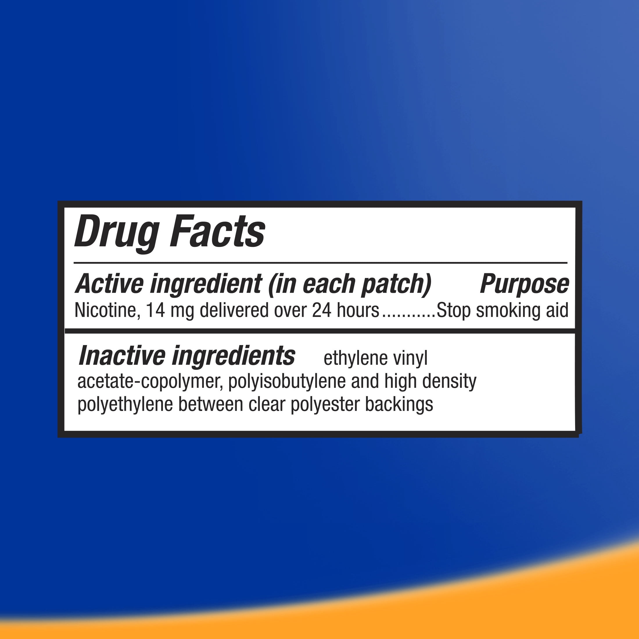 Equate 14 mg Step 2 Clear Nicotine Patches