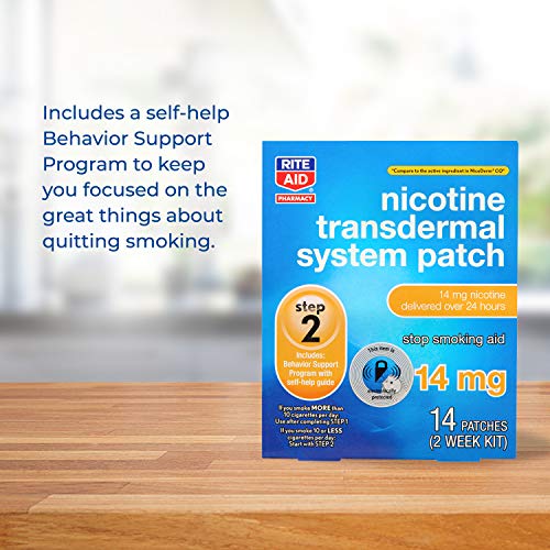 Nicotine Step 2 Patch - 14mg 14ct | Quit Smoking Aid