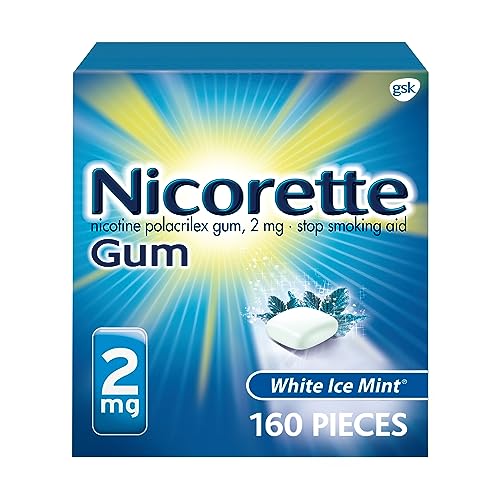 Nicorette 2mg Nicotine Gum - White Ice Mint