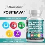 St Johns Wort Rhodiola Rosea Holy Basil Ashwagandha