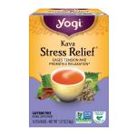 Yogi Tea Kava Stress Relief Herbal Tea, 16 Bags