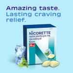 Nicorette 4mg Nicotine Gum - White Ice Mint