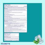 Nicorette 4mg Nicotine Gum - White Ice Mint