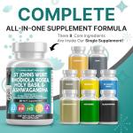 St Johns Wort Rhodiola Rosea Holy Basil Ashwagandha