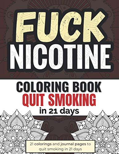 21-Day Quit Smoking Workbook and Inspiring Coloring Book
