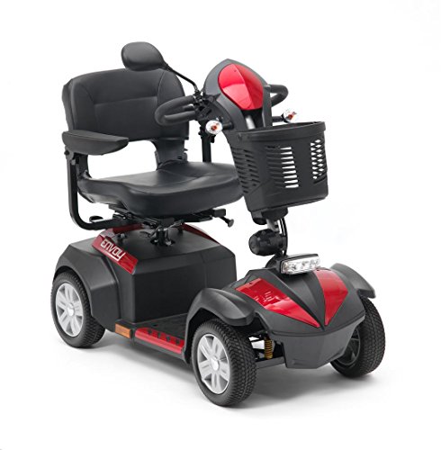 Drive Medical Envoy 4 Class 2 Mobility Scooter - Red