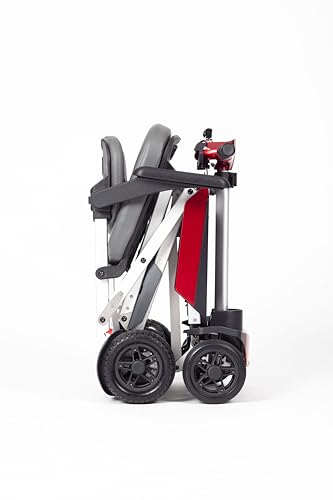 Red Folding Travel Mobility Scooter