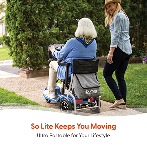 Lightweight Folding Mobility Scooter for Seniors - Electric Wheelchair
