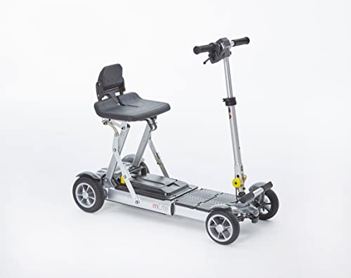 Motion Healthcare mLite Folding Electric Mobility Scooter - Grey